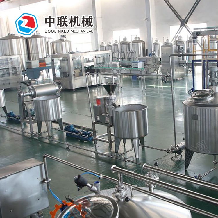 中联定制整套粗粮饮料生产线 小型五谷杂粮饮料加工设备